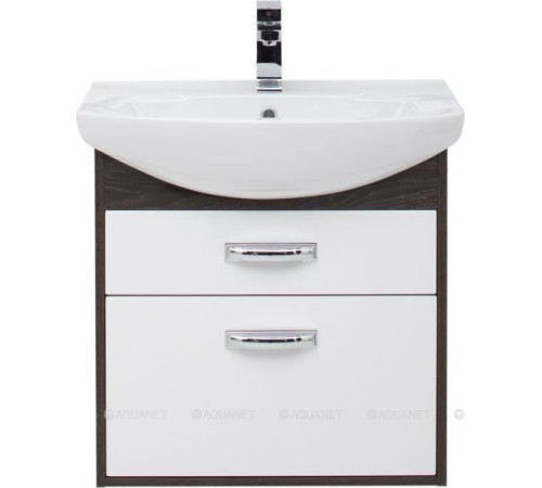 Тумба под раковину Aquanet Грейс 65 2 ящика дуб кантенбери 00198378