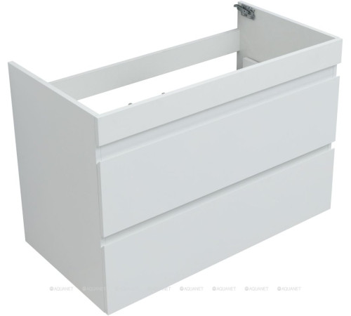 Тумба под раковину Aquanet Нота New 90 белый глянец 00335419