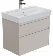 Тумба под раковину Aquanet Nova Lite 2.0 60 2 ящика бежевый 00346322