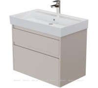 Тумба под раковину Aquanet Nova Lite 2.0 75 2 ящика бежевый 00346323
