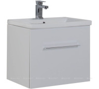 Тумба для ванной Aquanet Порто-50 белый под раковину Como 00195729