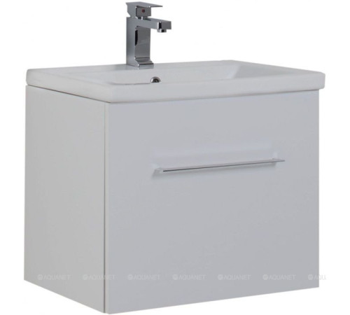 Тумба для ванной Aquanet Порто-50 белый под раковину Como 00195729