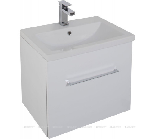 Тумба для ванной Aquanet Порто-50 белый под раковину Como 00195729
