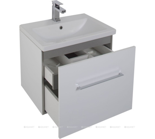Тумба для ванной Aquanet Порто-50 белый под раковину Como 00195729