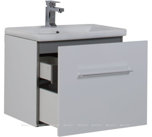 Тумба для ванной Aquanet Порто-50 белый под раковину Como 00195729