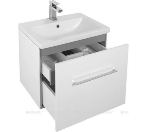 Тумба для ванной Aquanet Порто-60 белый под раковину Como 00195730