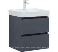 Тумба под раковину Aquanet Вега 2.0 50 2 ящика маренго 00337946