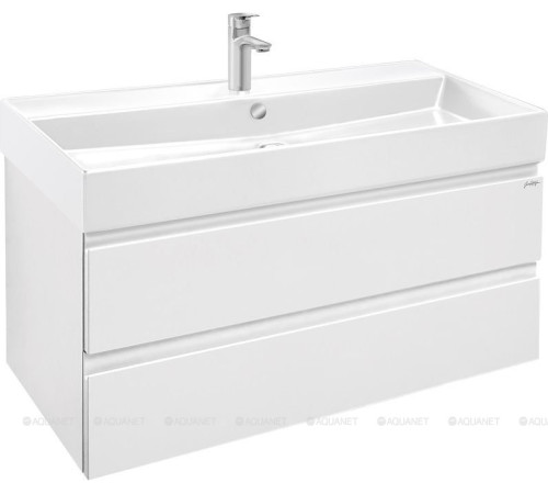 Тумба под раковину Jacob Delafon Madeleine 100 см белый блестящий EB1318-J5