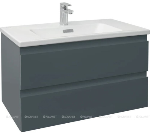 Тумба под раковину Jacob Delafon MADELEINE 80 см матовый серый EB2053-J54