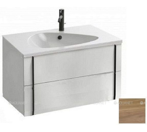 Тумба под раковину Jacob Delafon Nouvelle Vague 80 см ореховое дерево EB3030-E16