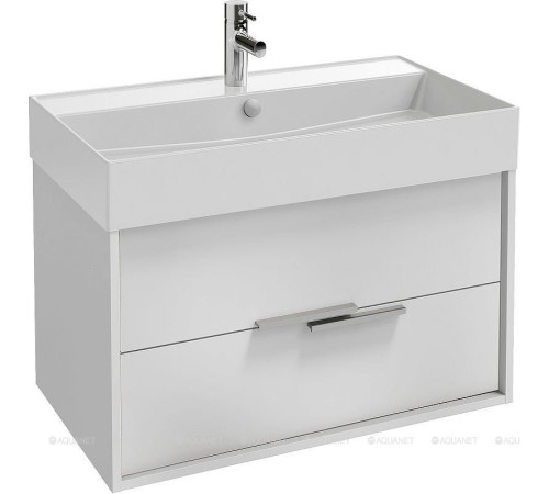 Тумба под раковину Jacob Delafon Vivienne 80 см белый блестящий EB1667-J5-J5