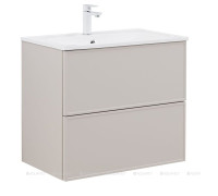 Тумба с раковиной Aquanet Арт 75 бежевый 00345812