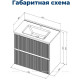 Тумба с раковиной Aquanet Джейн 80 белый матовый раковина Flat 00332544