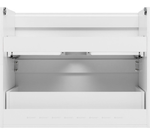 Тумба с раковиной Aquanet Джейн 80 белый матовый раковина Фортуна 00332529