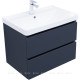Тумба с раковиной Aquanet Вега 2.0 70 маренго 2 ящика с раковиной Ирис 00344738