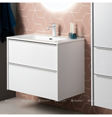 Тумба с раковиной Aquanet Вита 60 белый матовый 00339160