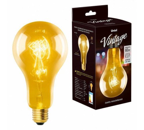 Лампа накаливания Uniel IL-V E27 60Вт K UL-00000477