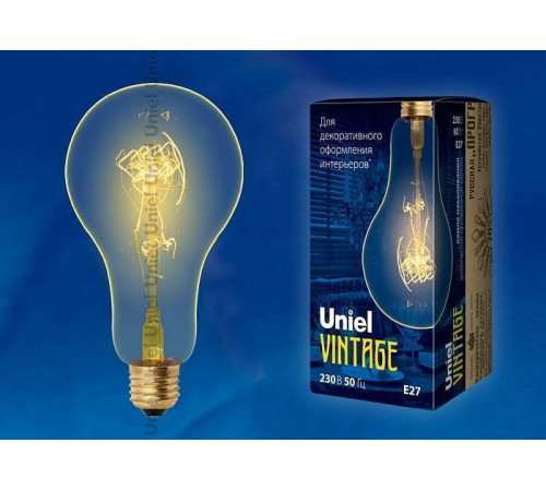 Лампа накаливания Uniel IL-V E27 60Вт K UL-00000477