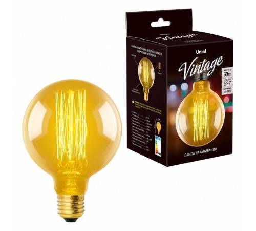 Лампа накаливания Uniel IL-V E27 60Вт K UL-00000479