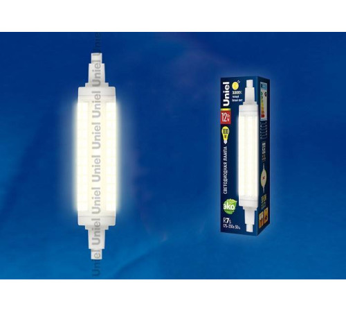 Лампа светодиодная Uniel LED-J118 R7s 12Вт 3000K UL-00001555