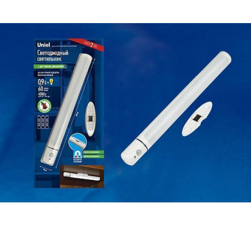 Светильник мебельный светодиодный Uniel ULM-F43 0.9 Вт с датчиком движения UL-00003037