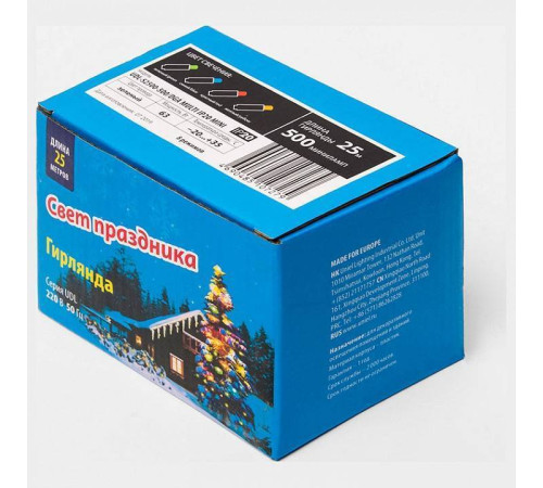 Гирлянда Нить Uniel UDL-S 10 м 100 LED IP20 теплый белый UL-00003947