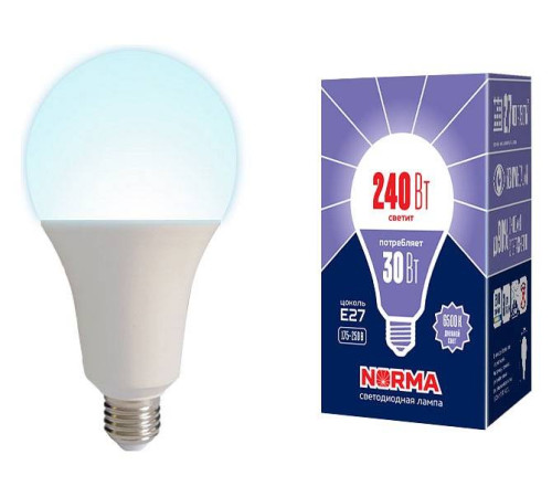 Лампа светодиодная Volpe E27 30Вт 6500K UL-00005606