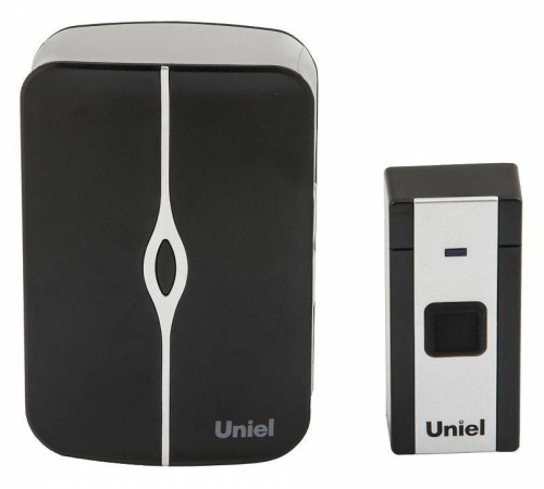 Звонок беспроводной Uniel UDB-015W белый/черный UL-00006434