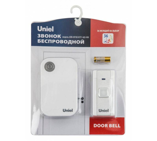 Звонок беспроводной Uniel UDB UL-00006436
