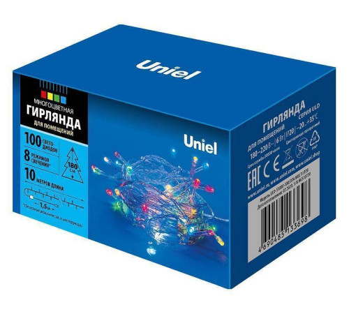 Гирлянда Нить Uniel ULD-S1000 UL-00007199