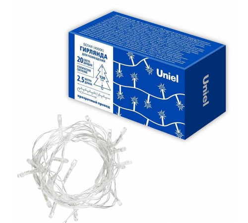 Гирлянда Супернить Uniel ULD-S0500/50 DTA 50 м 500 LED мультиколор UL-00009935