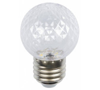 Лампа светодиодная Volpe DECOR COLOR E27 1Вт 6000K UL-00010065