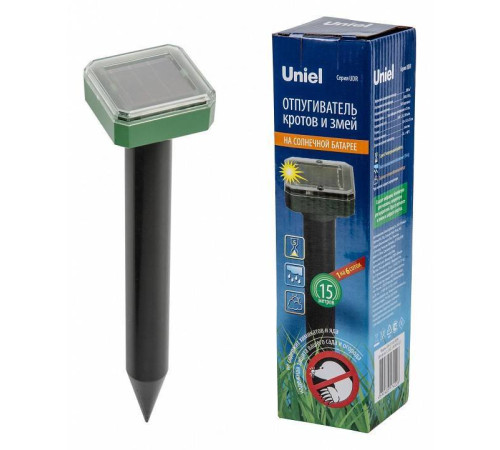 Отпугиватель грызунов Uniel UDR-S21 SOL GREEN UL-00010413