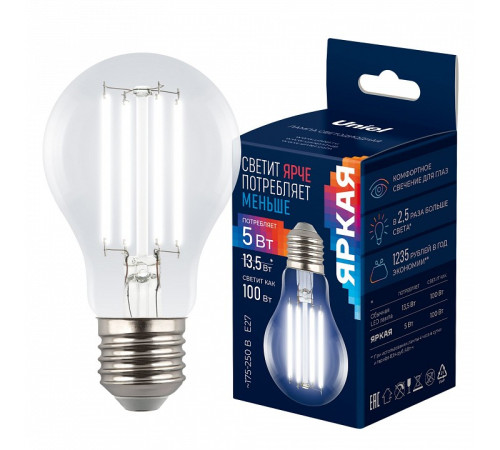 Лампа светодиодная Uniel ЯРКАЯ A++ UL-00011933