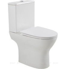 Унитаз-компакт безободковый BelBagno LOUNGE BB045CPR/SC/BB045/051T