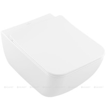 Унитаз подвесной Villeroy & Boch Venticello 375x560 мм с сиденьем 4611RL01