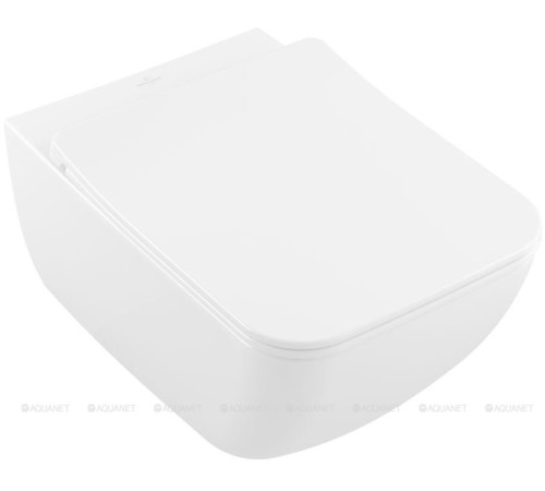 Унитаз подвесной Villeroy & Boch Venticello 375x560 мм с сиденьем 4611RL01