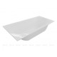 Ванна прямоугольная Aquanet LOTOS STONE SLIM 1700х750 мм тонкий бортик 00338575
