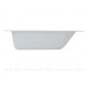 Ванна прямоугольная Aquanet LOTOS STONE SLIM 1700х750 мм тонкий бортик 00338575