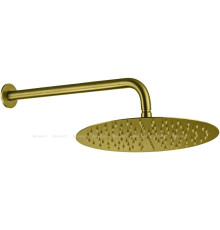 Верхний душ Allen Brau Priority Slim 300 мм с держателем 430 мм золото 5.31A17-GB