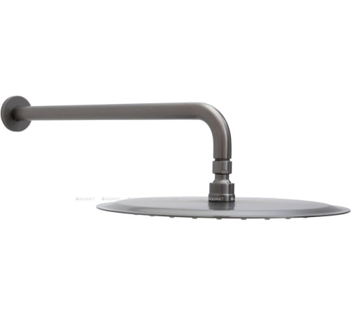 Верхний душ Allen Brau Priority Slim 300 мм с держателем 430 мм графит 5.31A17-MG