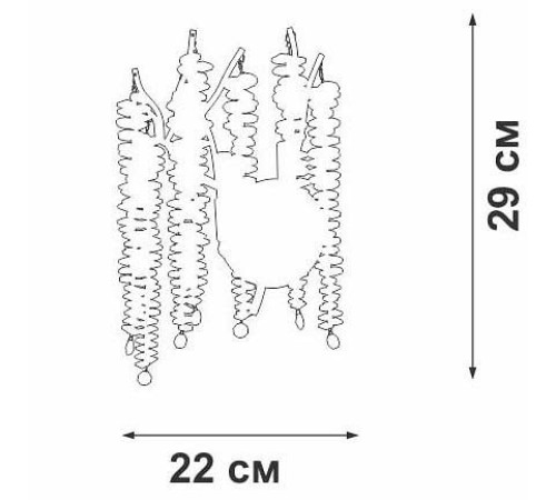 Бра Vitaluce V28551 V28551-8/2A