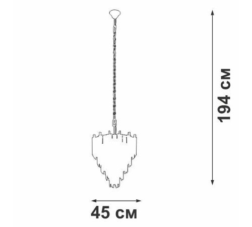 Подвесная люстра Vitaluce V58560 V58560-8/10
