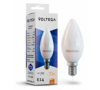 Лампа светодиодная Voltega Candle 7W 7048