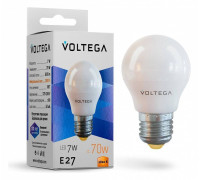 Лампа светодиодная Voltega Globe E27 7W 7052