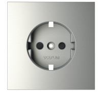 Накладка для розетки с заземлением и со шторками Voltum S70 VLS000705