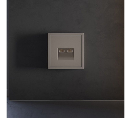Накладка для розетки RJ-11 или RJ-45 Voltum S70 VLS001414