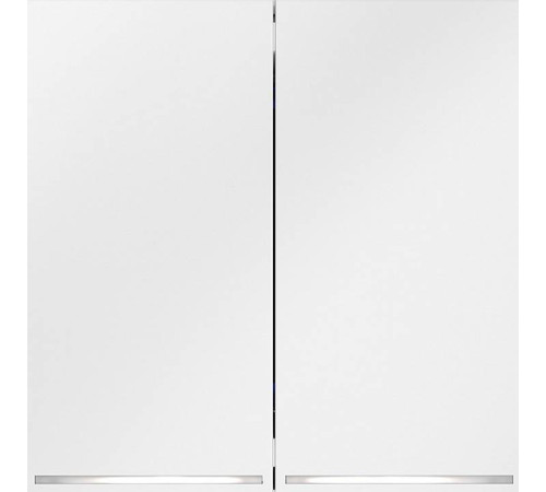 Выключатель двухклавишный с подсветкой без рамки Voltum S70 VLS020202