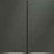 Выключатель двухклавишный с подсветкой без рамки Voltum S70 VLS020206