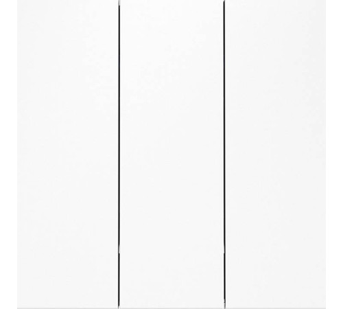 Выключатель трехклавишный без рамки Voltum S70 VLS030102